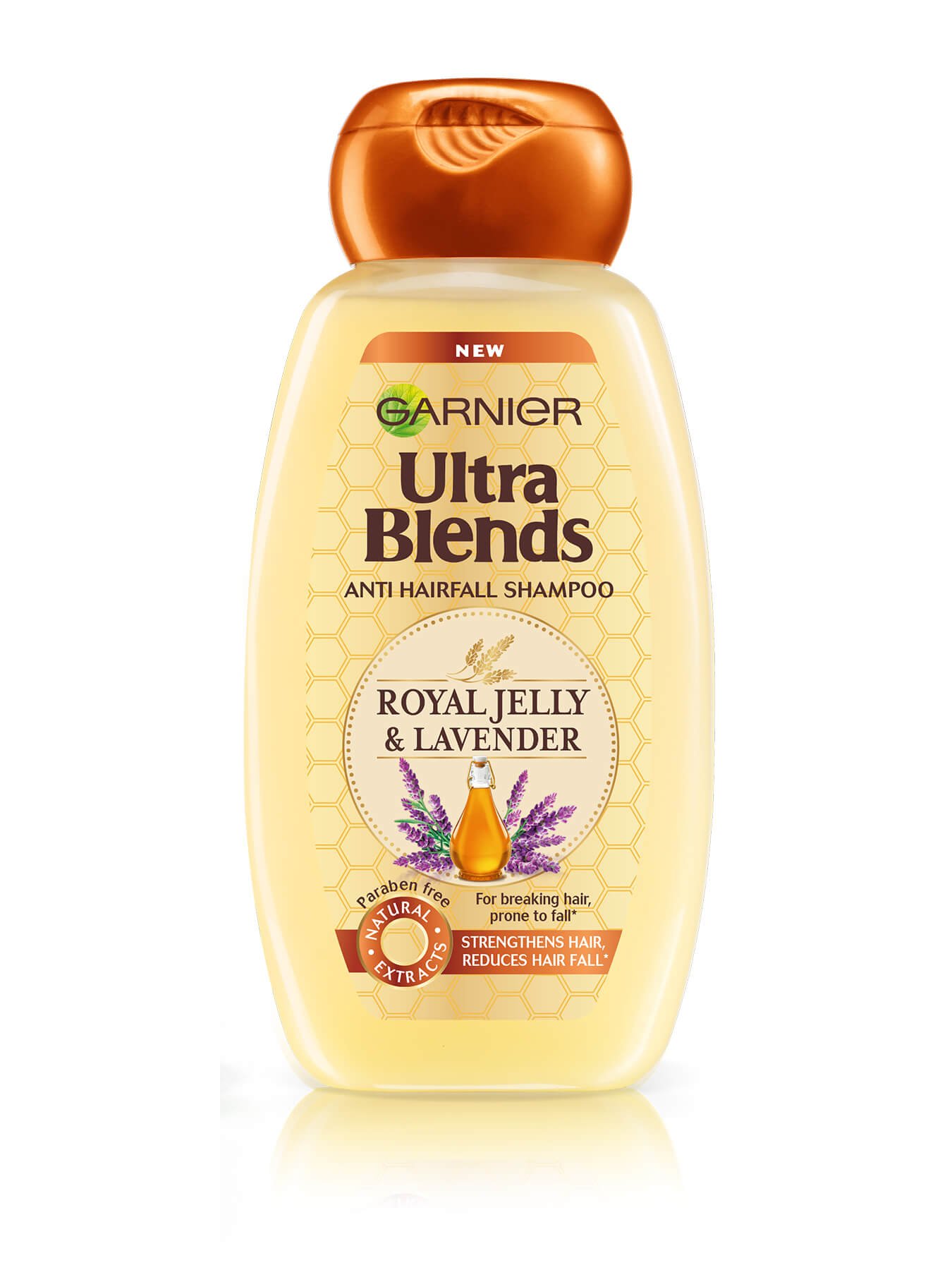 Garnier Ultra Blends Royal Jelly and Lavender Shampoo 175ml